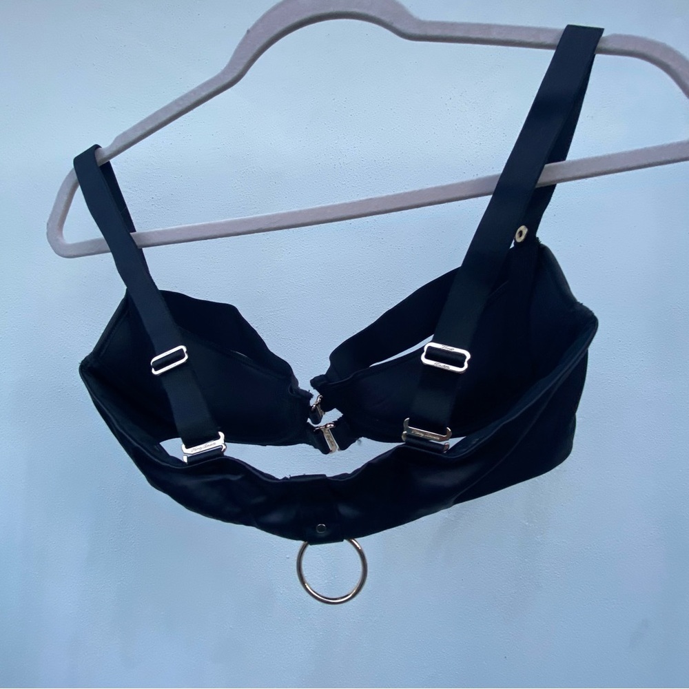 Honey Birdette Black Chastity Harness Bra Size 34 DD - Picture 8 of 9